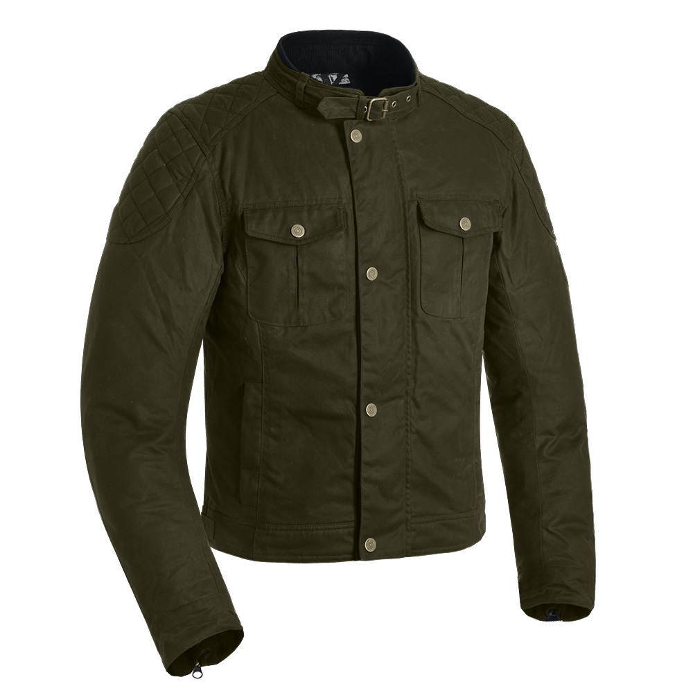 Oxford Oxford Holwell 1.0 Wax Textile Jacket - Green